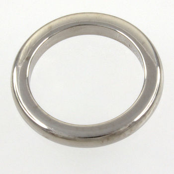 18ct white gold 6.9g Wedding Ring size K½